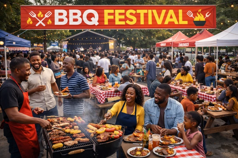 Outdoor BBQ Festival